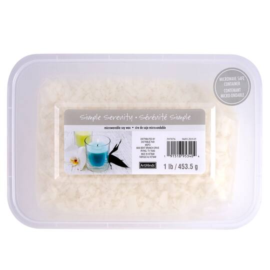 Shop For The Simple Serenity Soy Wax Flakes In Microwavable Container By Artminds At Michaels Shop For The Simple Serenity Soy Wax Flakes In Microwavable Container By Artminds At Michaels